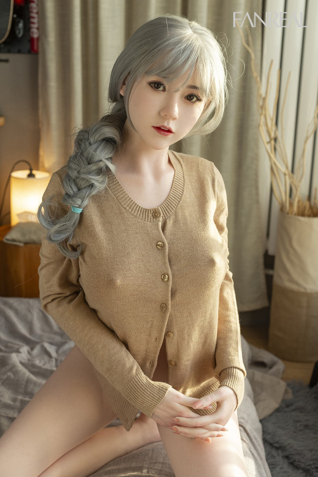 Qian sexdukke (FanReal Doll 157 cm D-cup silikone)