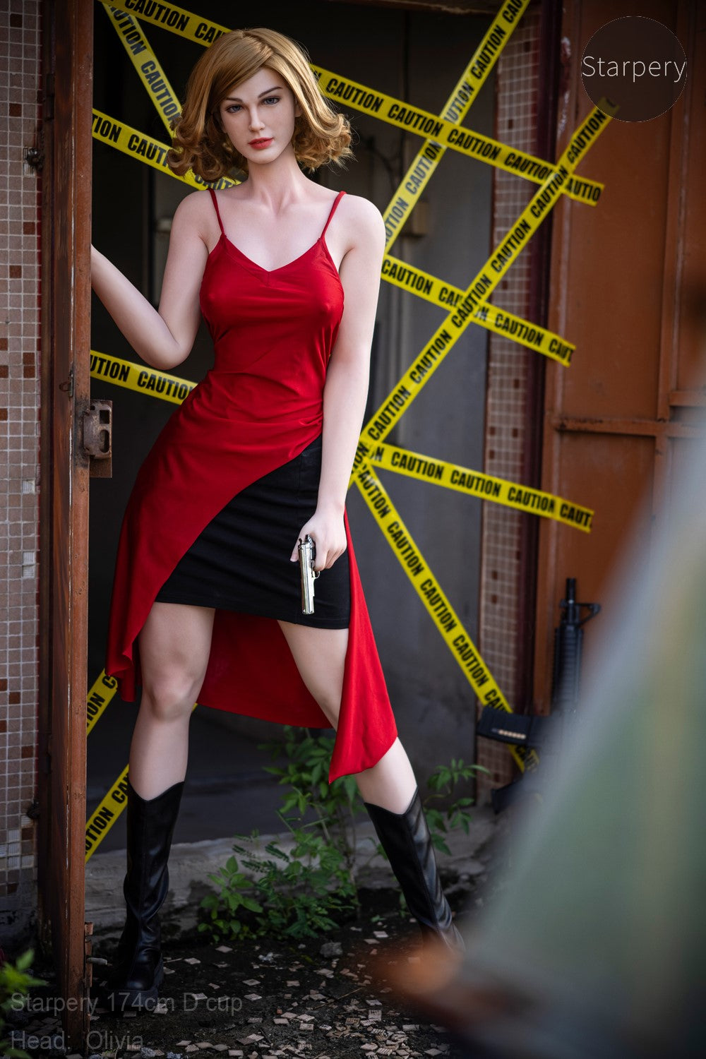 Olivia sexdukke (Starpery 174 cm D-cup TPE+silikone)