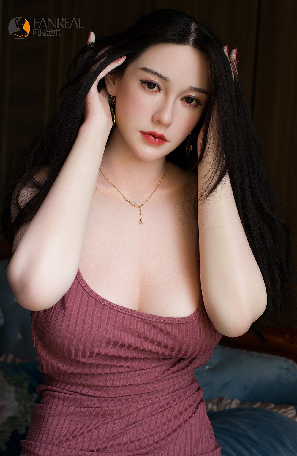 Vivi sexdukke (FanReal Doll 172 cm E-cup silikone)