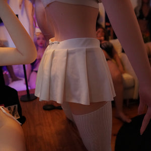 Mini nederdel (hvid)