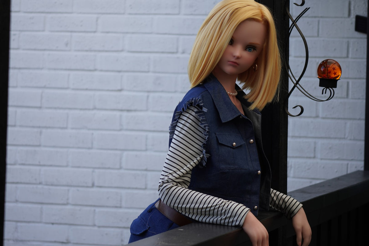 Lazuli Android 18 sexdukke (Irokebijin 147 cm F-cup silikone)