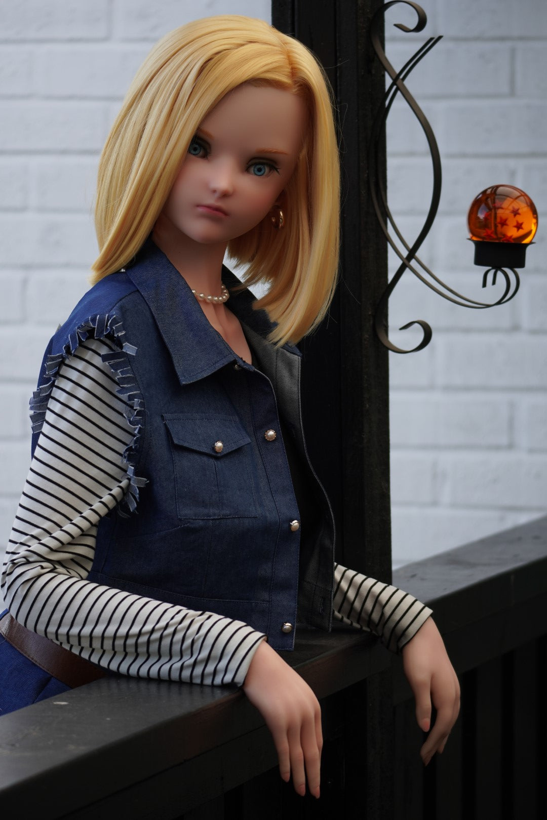 Lazuli Android 18 sexdukke (Irokebijin 147 cm f-cup silikone)