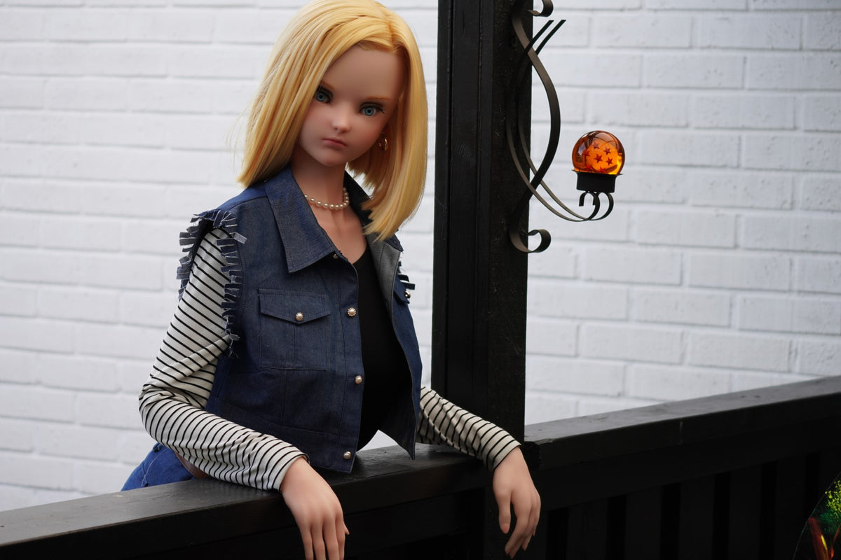 Lazuli Android 18 sexdukke (Irokebijin 147 cm F-cup silikone)