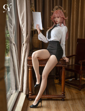 Miko sexdukke (Top Cydoll 168 cm F-cup Rst silikone)