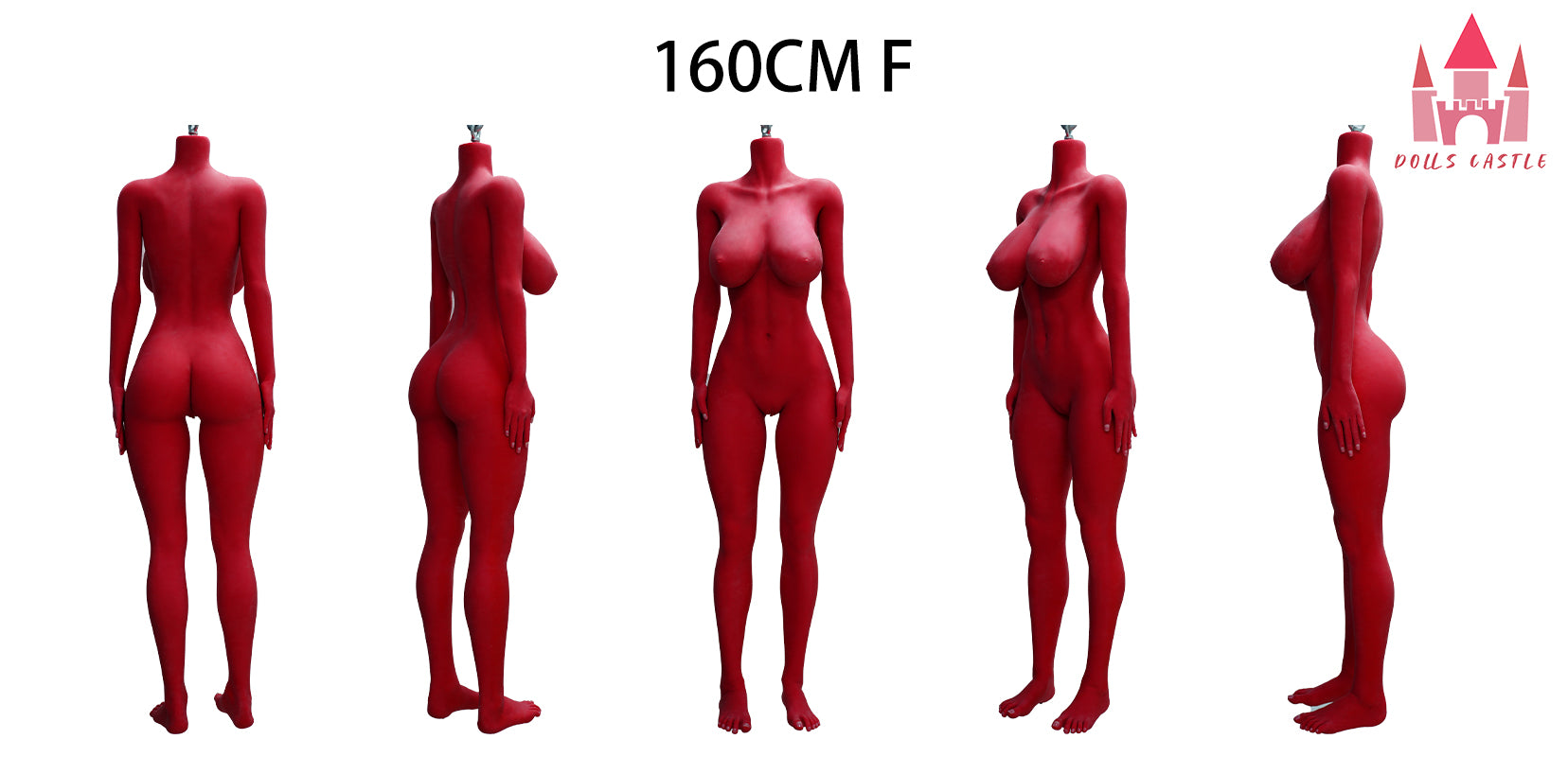 Lydia sexdukke (Dolls Castle 160 cm f-cup #DC46 TPE)