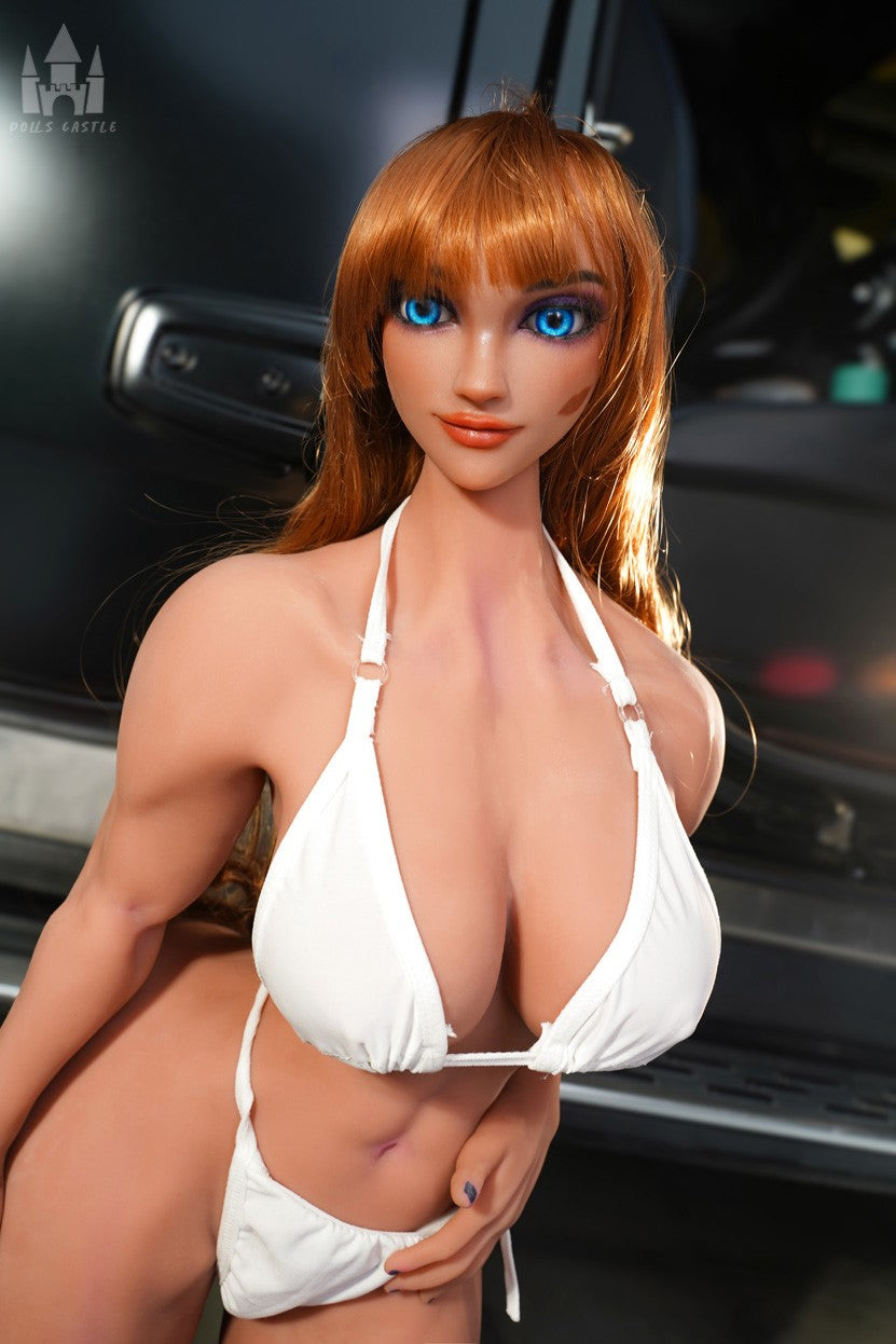 Monny sexdukke (Dolls Castle 90 cm f-cup #SA33 TPE+silikone)