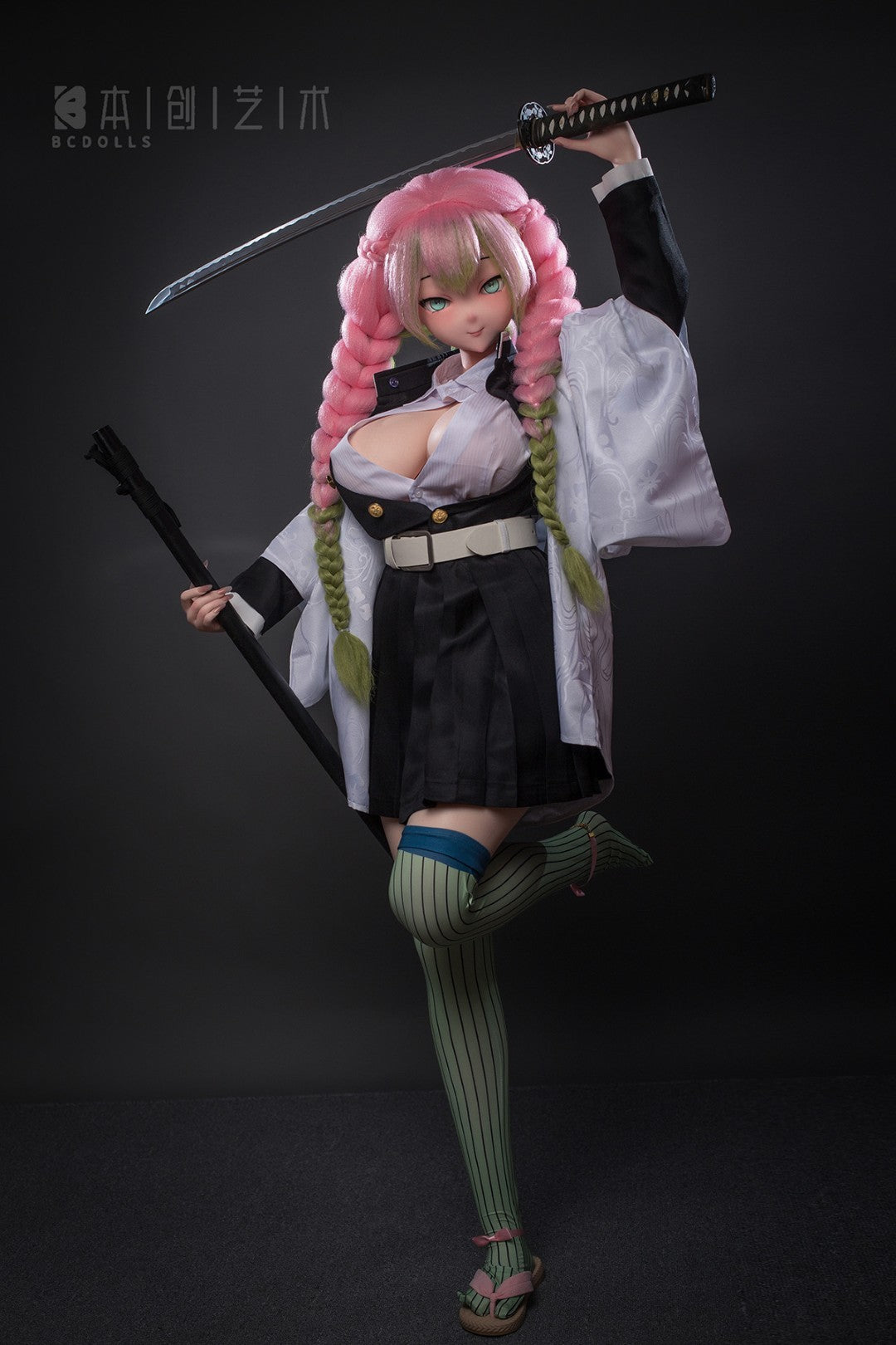 Mitsuri Kanroji sexdukke (BC-Doll 155 cm J-cup #O03 silikone)