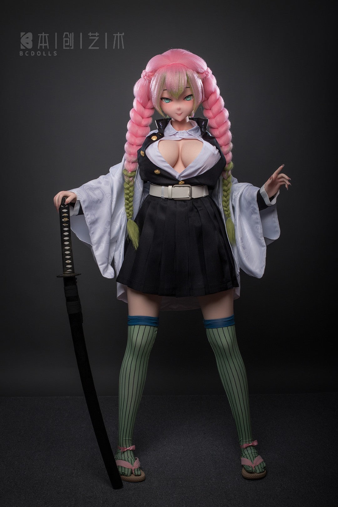 Mitsuri Kanroji sexdukke (BC-Doll 155 cm J-cup #O03 silikone)