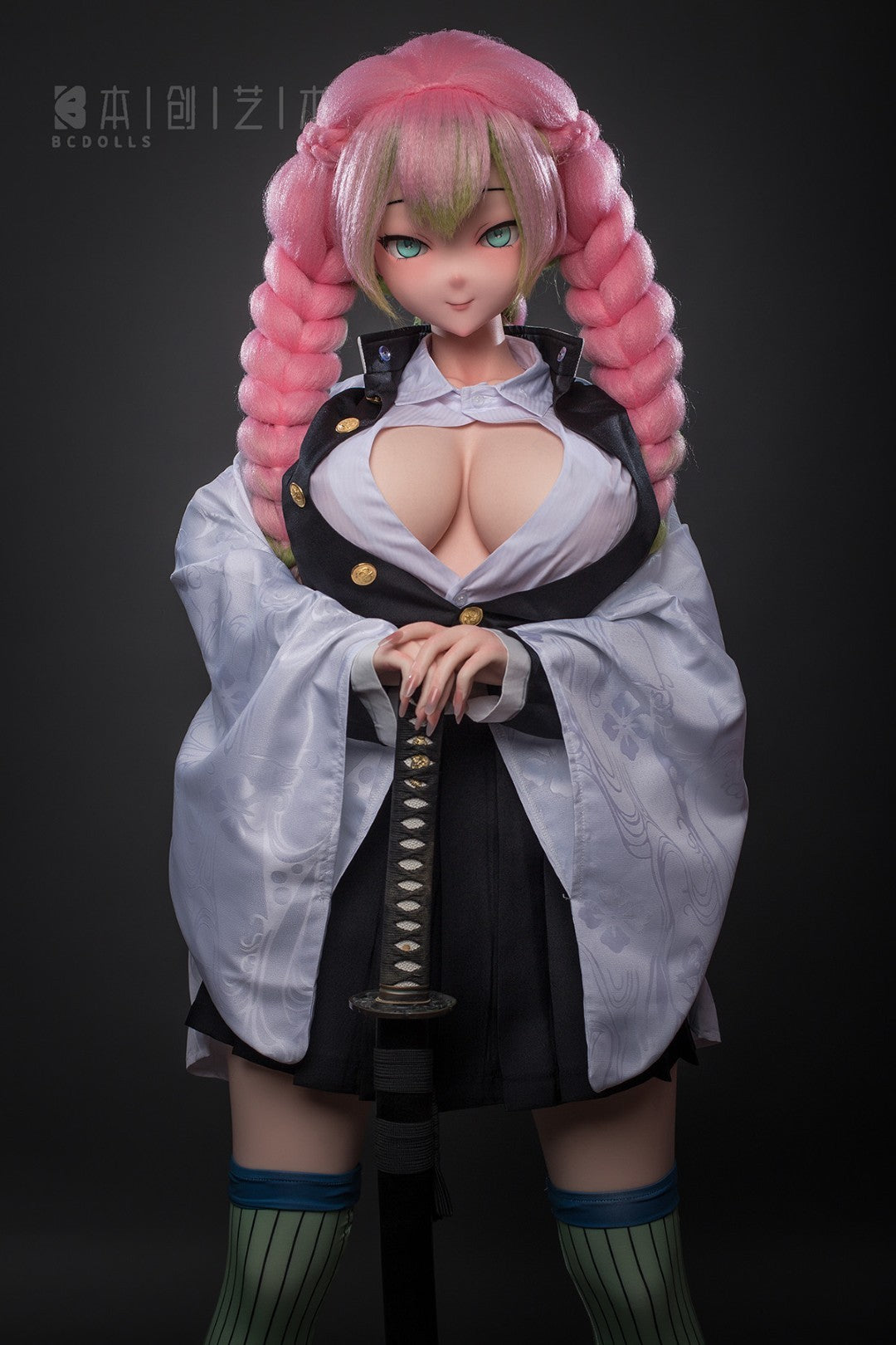 Mitsuri Kanroji sexdukke (BC-Doll 155 cm J-cup #O03 silikone)