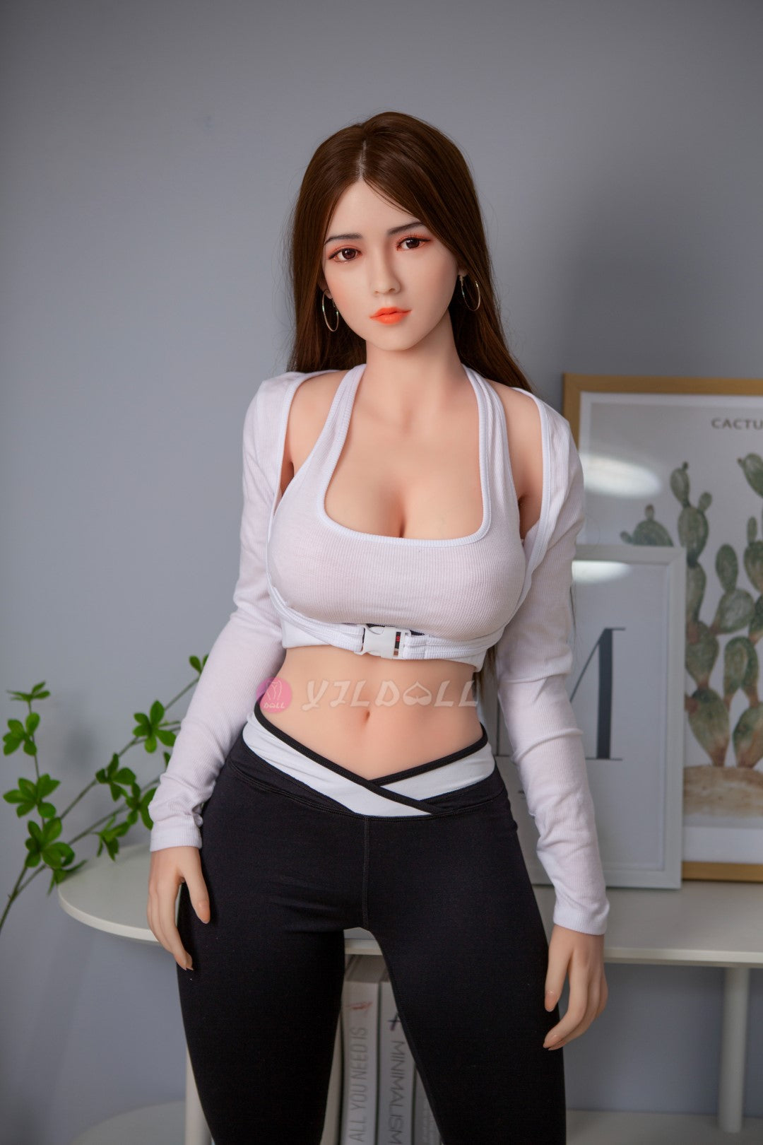 Zhen sexdukke (YJL Doll 163 cm F-cup #805 TPE+ silikone)