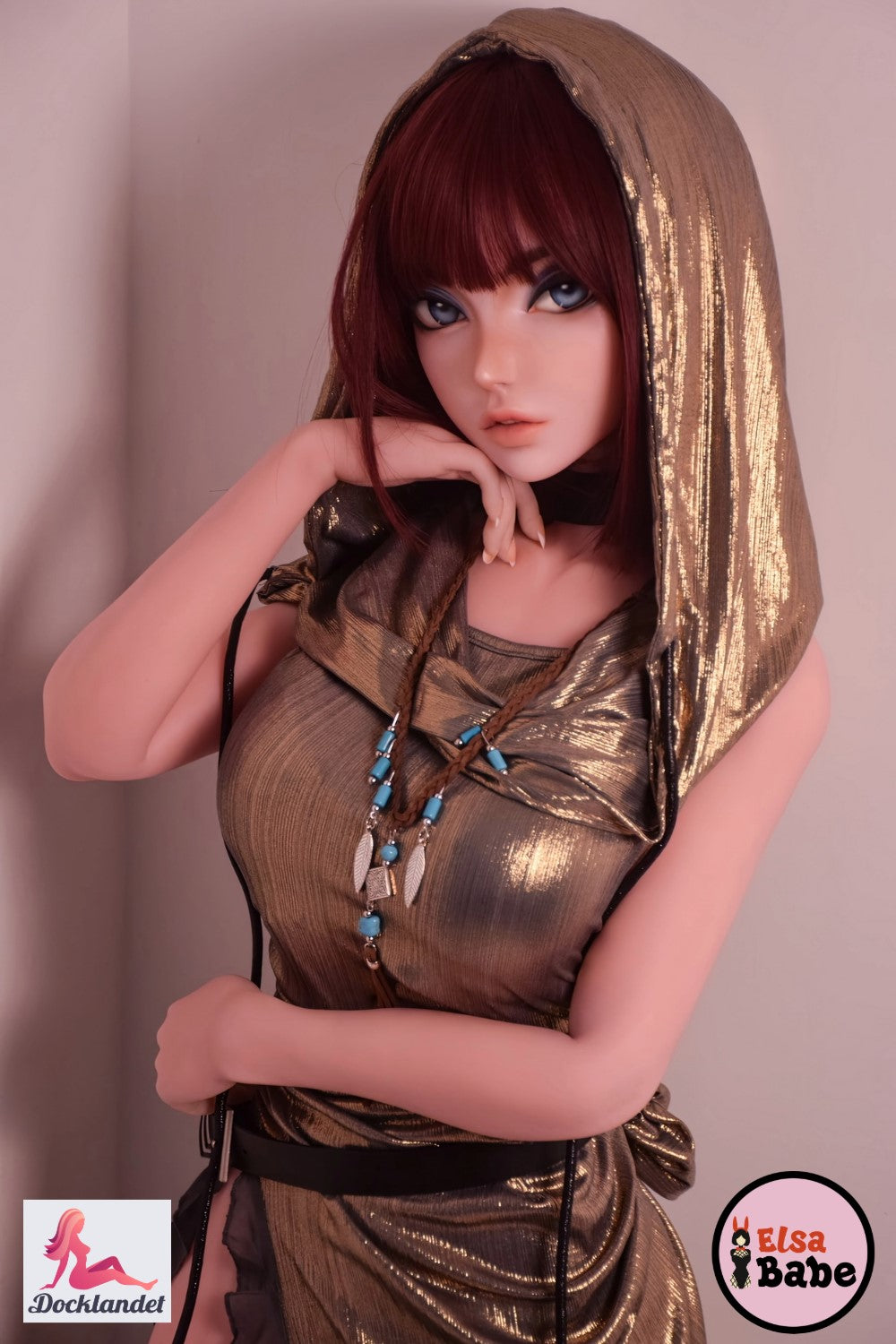 Camille Baker sexdukke (Elsa Babe 148 cm DHR011 silikone)