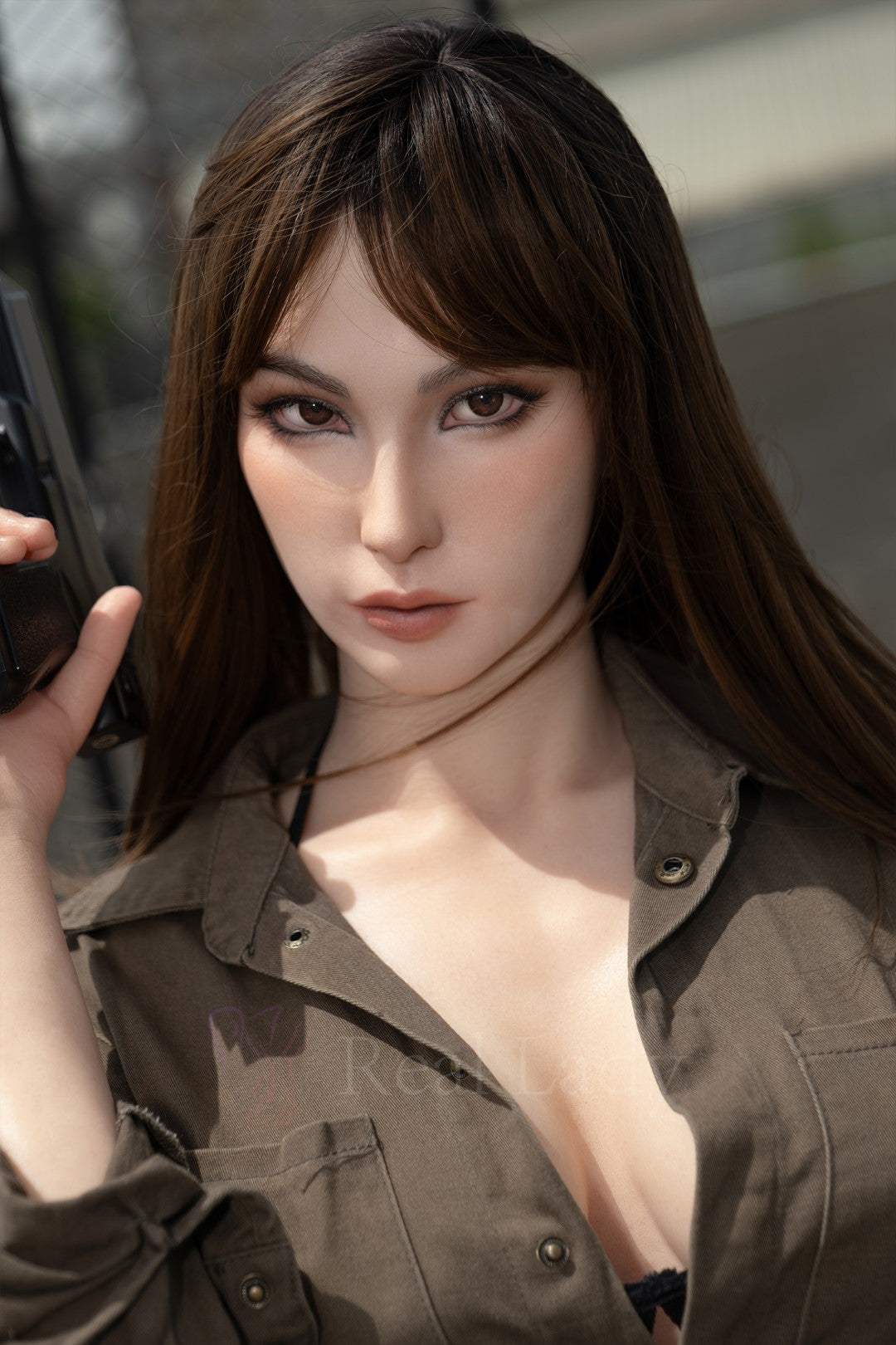 Catlin sexdukke (Real Lady 170 cm c-cup S23 silikone)