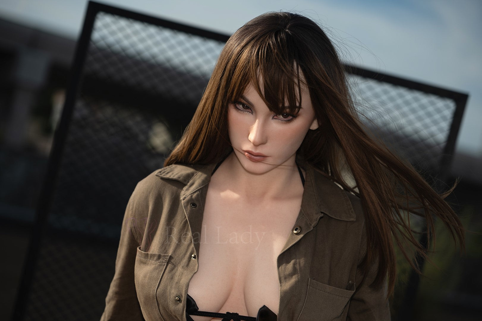 Catlin sexdukke (Real Lady 170 cm c-cup S23 silikone)