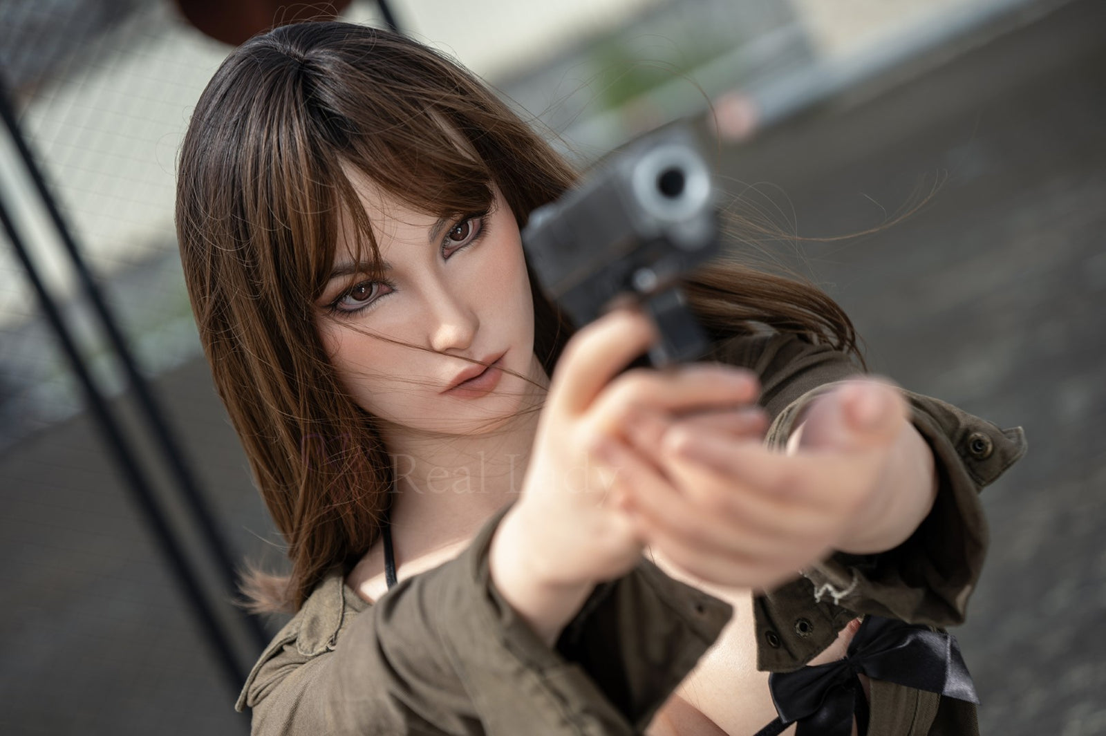 Catlin sexdukke (Real Lady 170 cm C-cup P23 silikone)