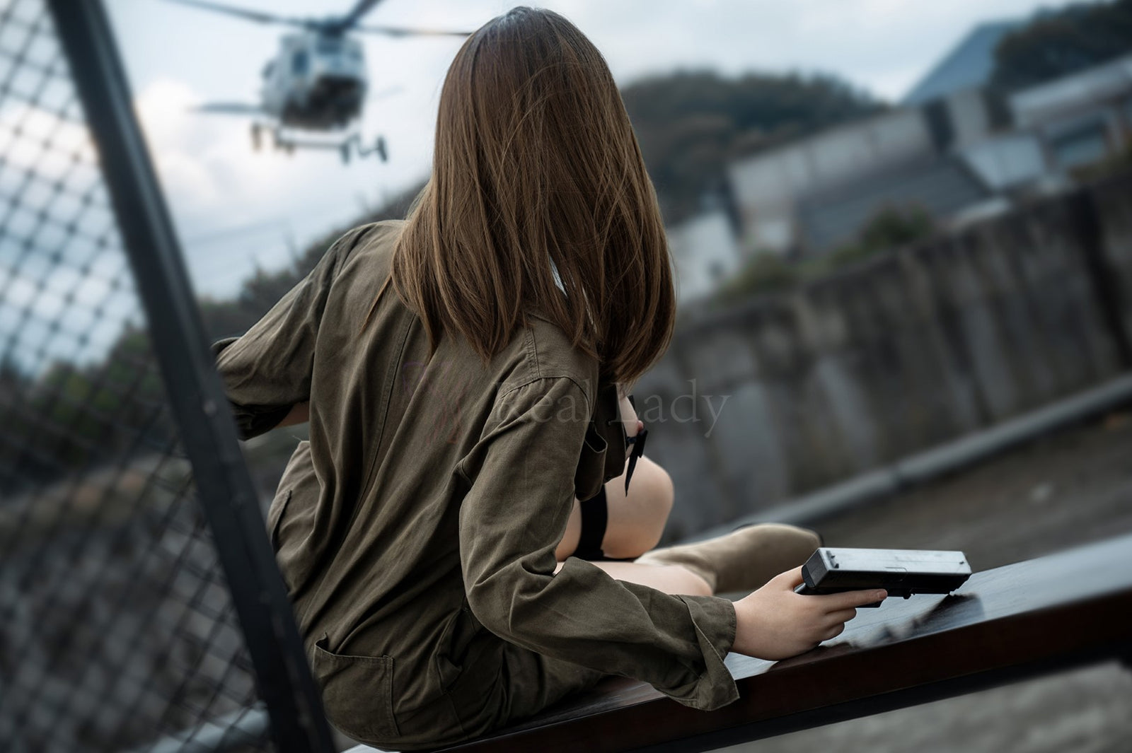 Catlin sexdukke (Real Lady 170 cm C-cup P23 silikone)