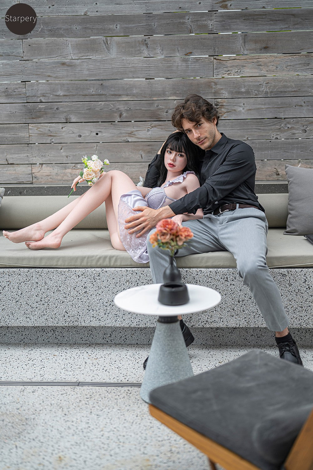 Barbara sexdukke (Starpery 171 cm D-cup TPE+silikone)