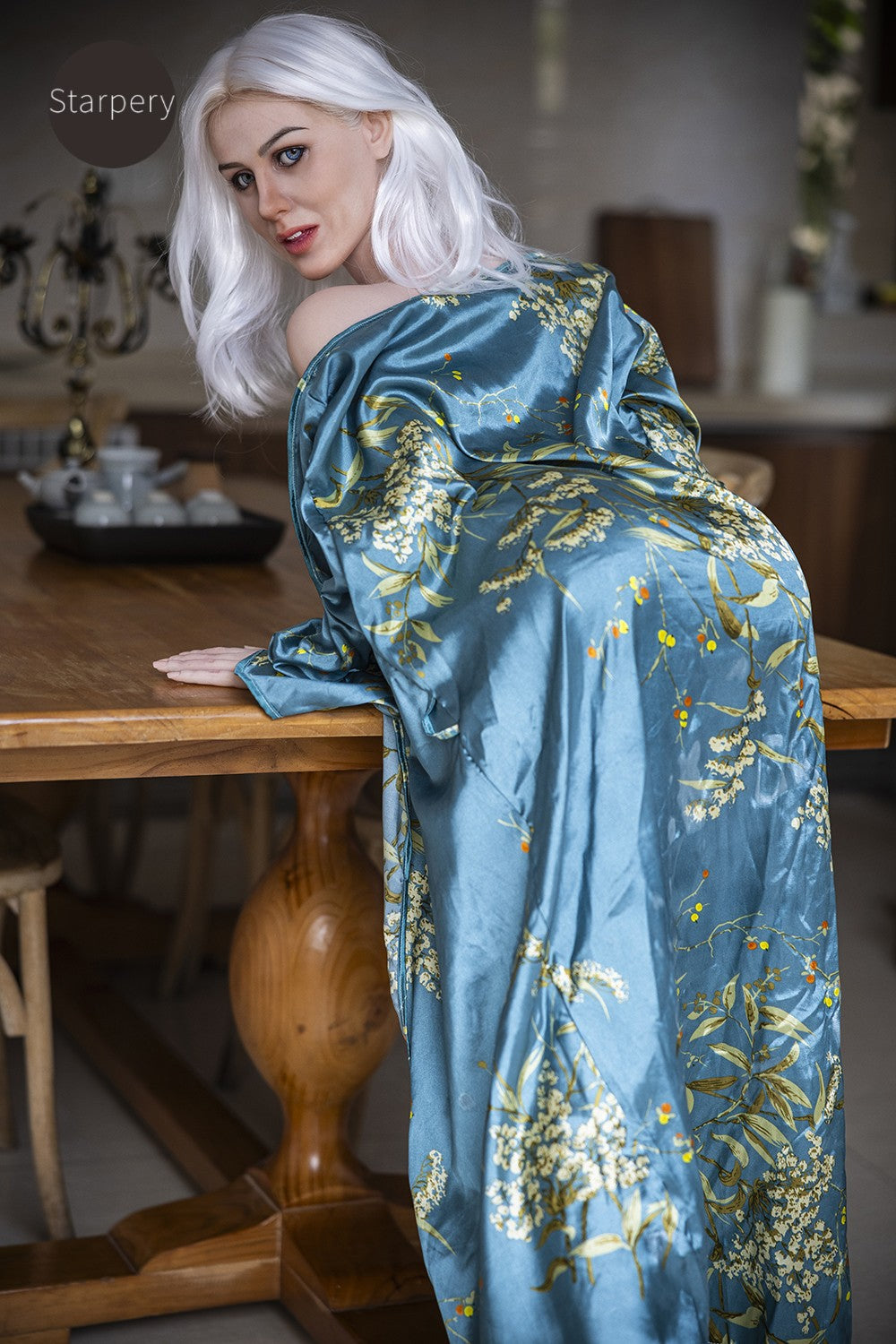 Lydia sexdukke (Starpery 148 cm J-cup TPE+silikone)