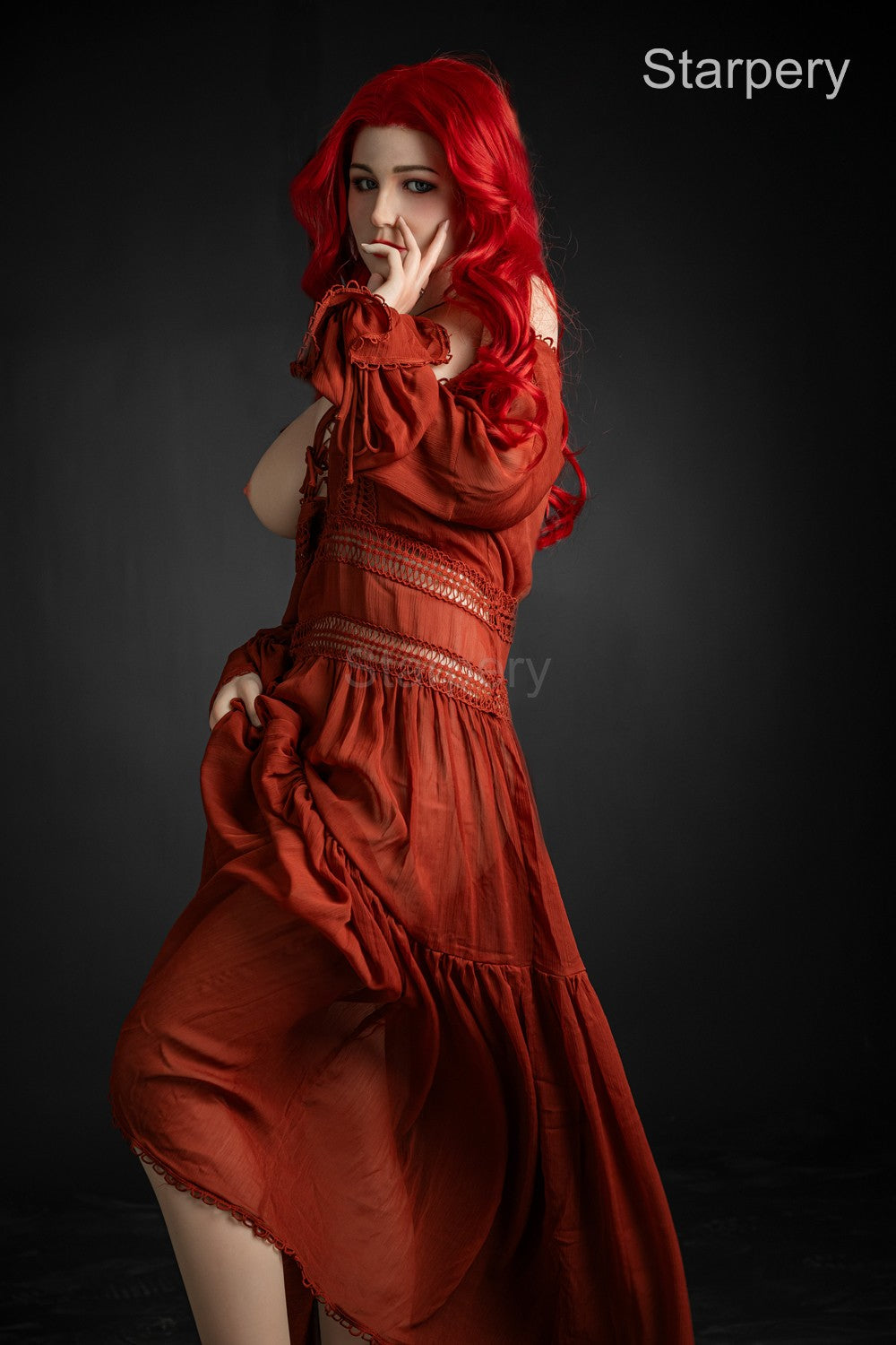 Eva sexdukke (Starpery 171 cm D-cup TPE+silikone)