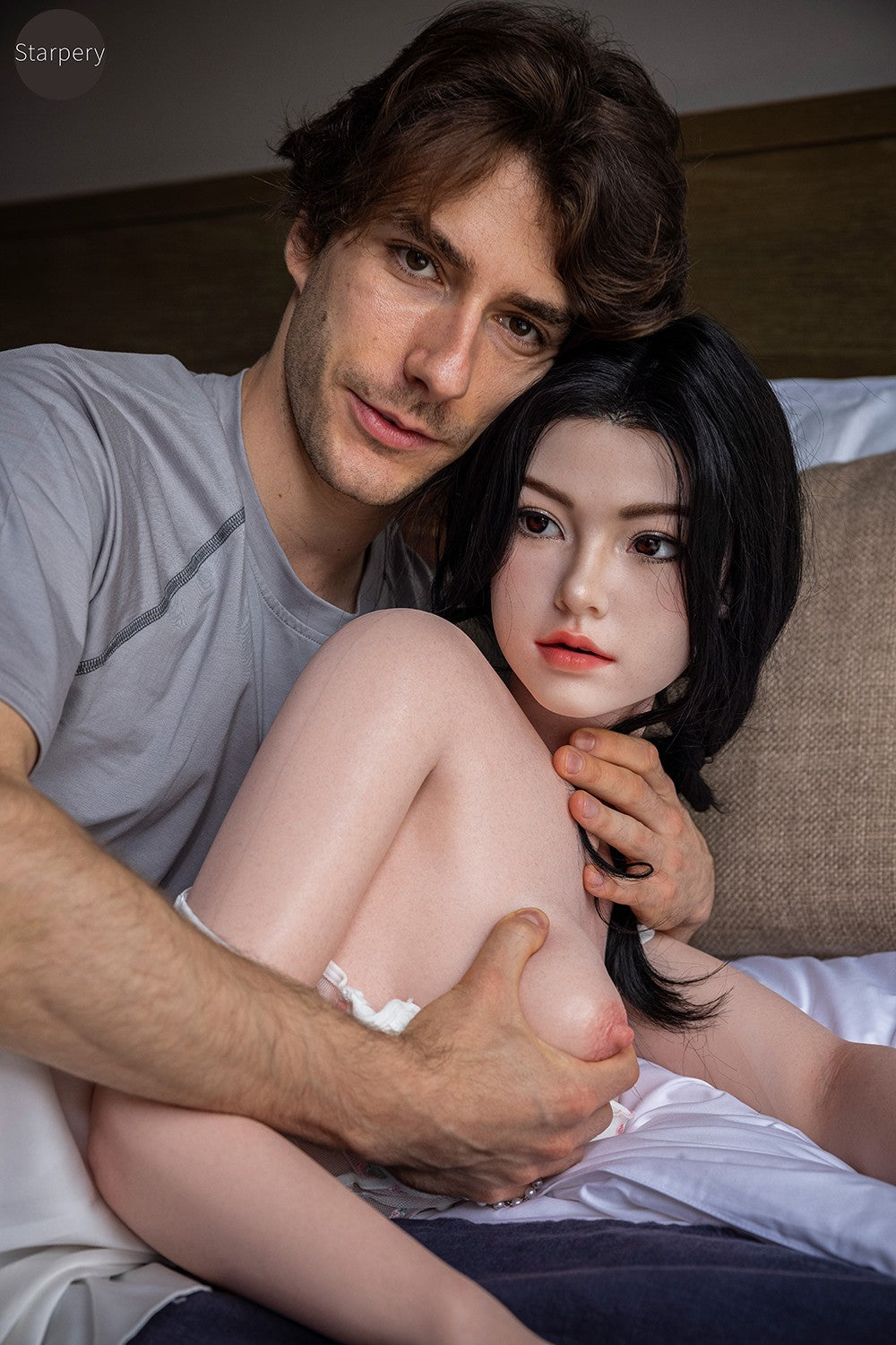 Qingwen sexdukke (Starpery 176 cm c-cup TPE+silikone)