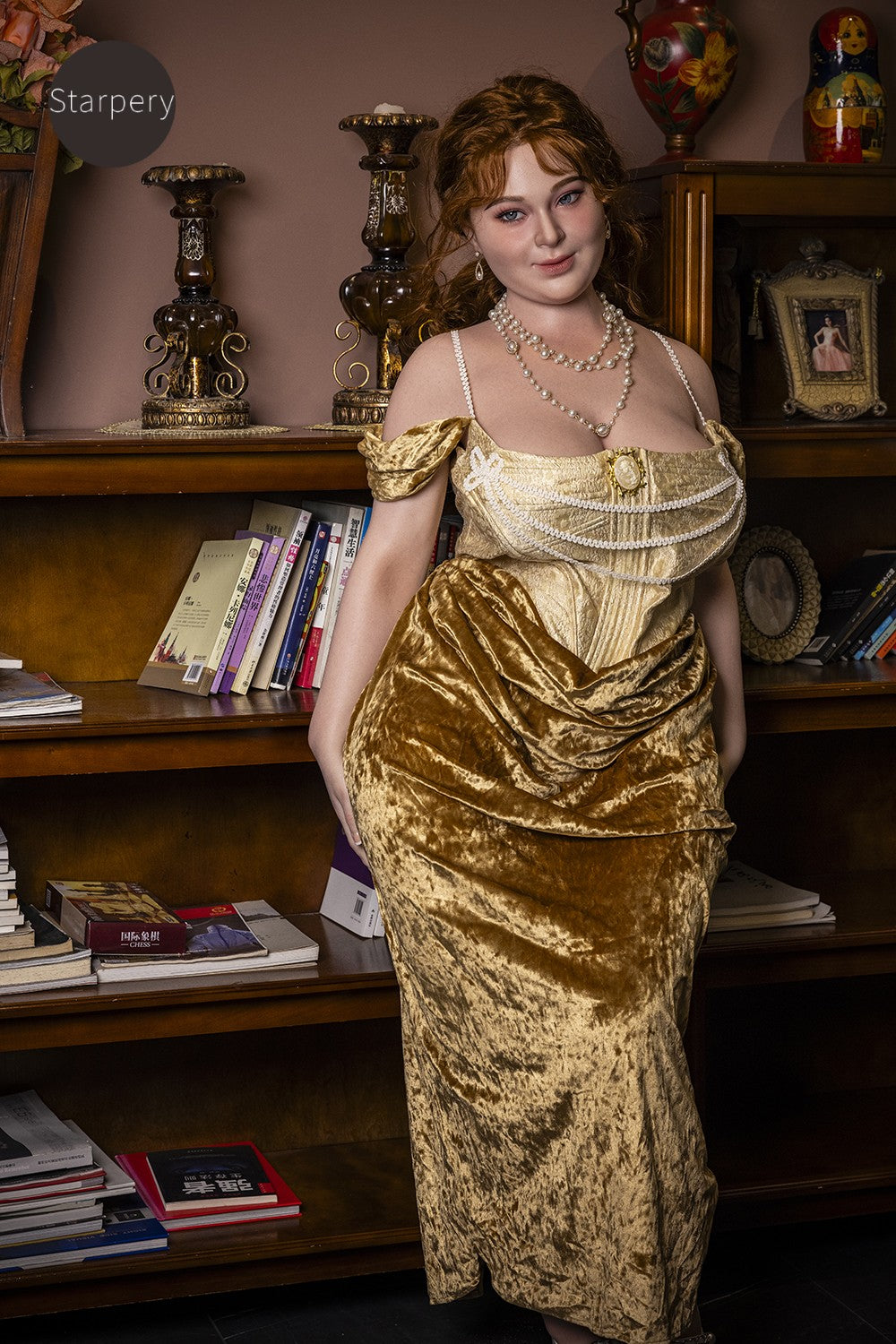 Elfenben sexdukke (Starpery 161 cm H-cup TPE+silikone)