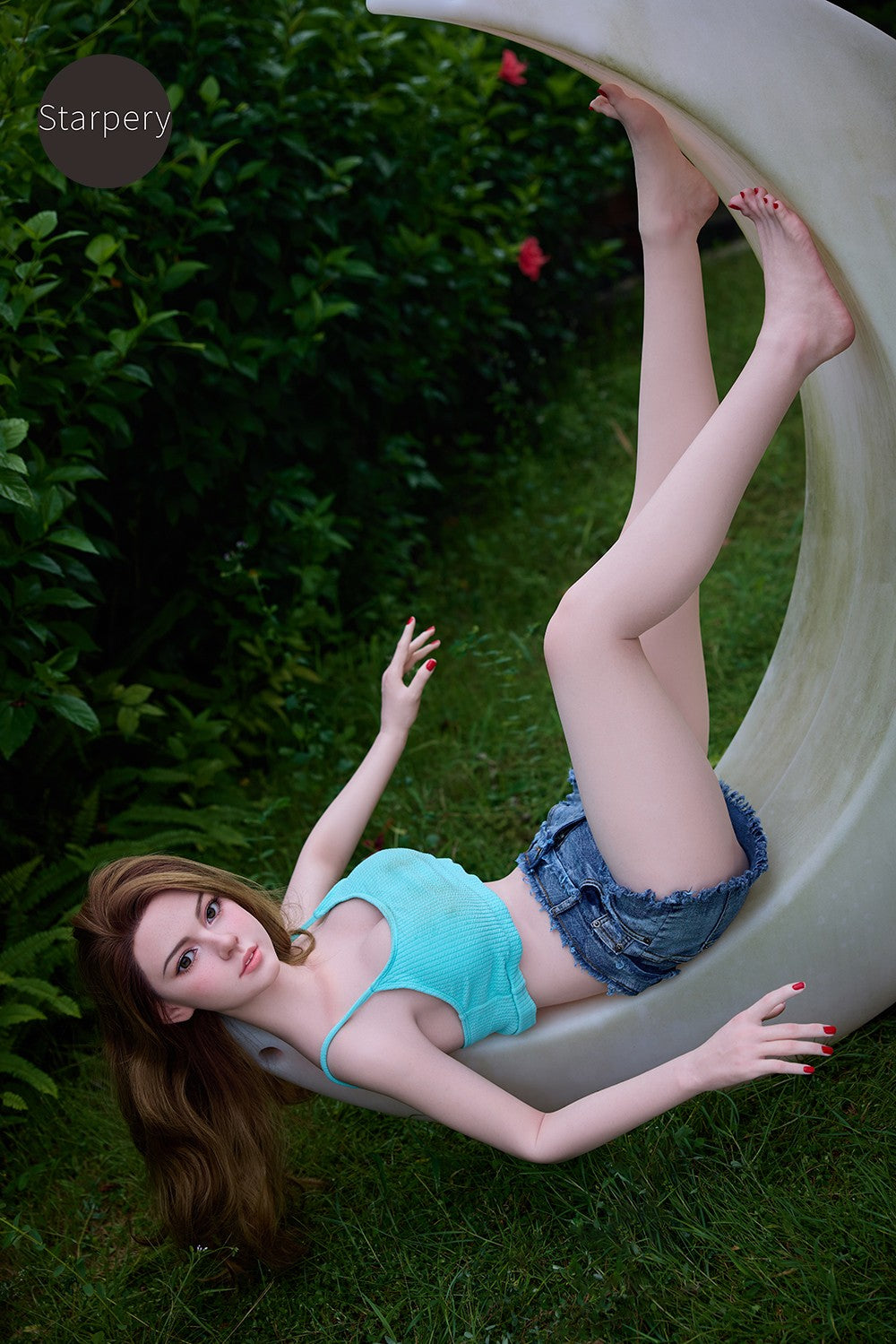 Slik sexdukke (Starpery 159 cm E-cup TPE+silikone)