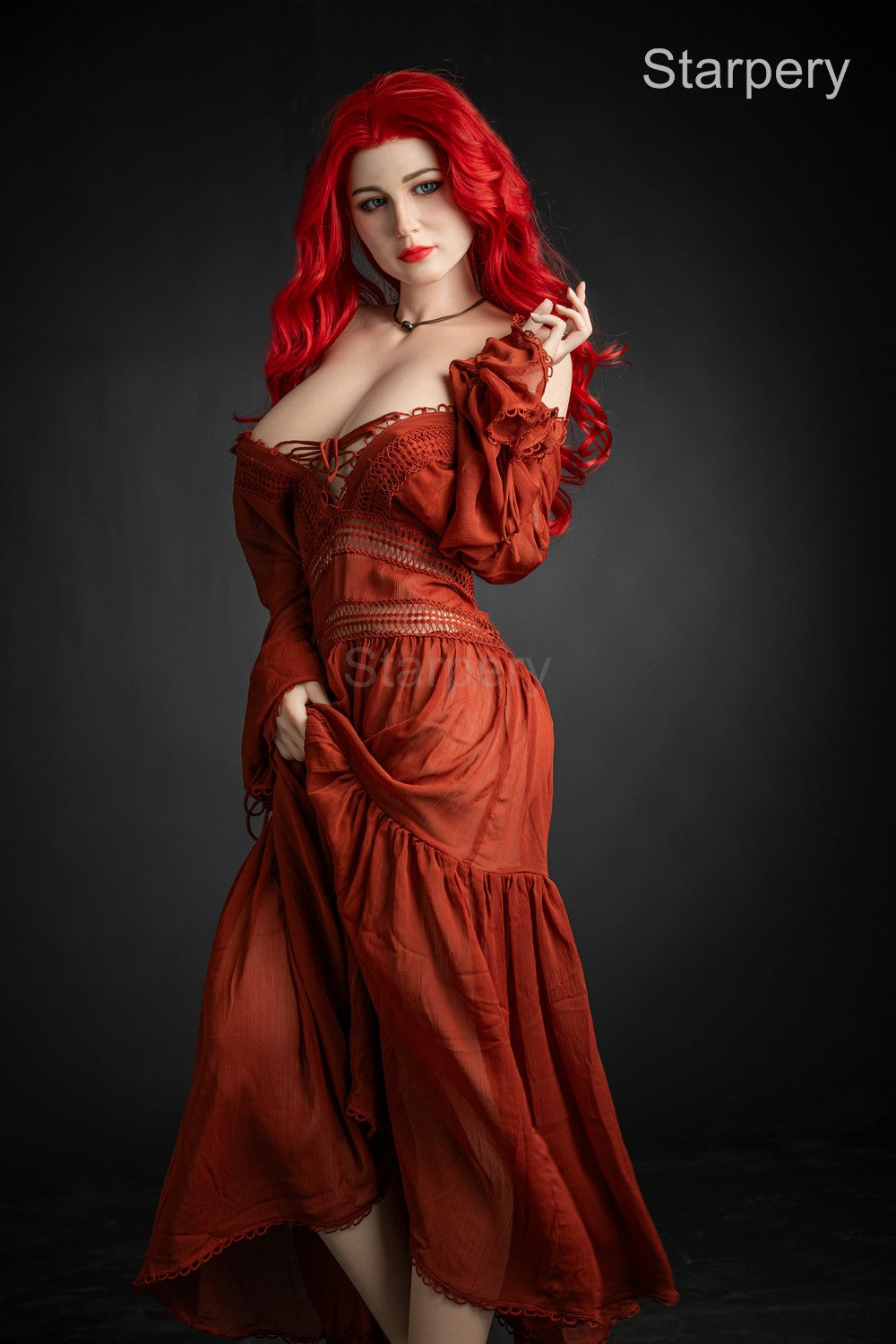 Eva sexdukke (Starpery 171 cm D-cup TPE+silikone)