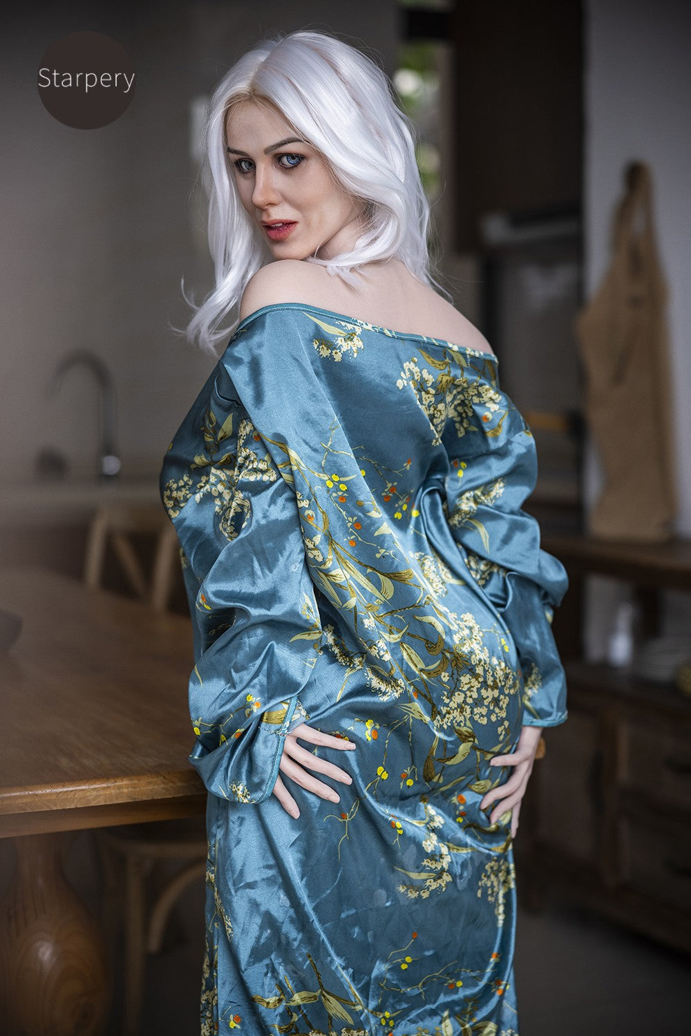 Lydia sexdukke (Starpery 148 cm J-cup TPE+silikone)