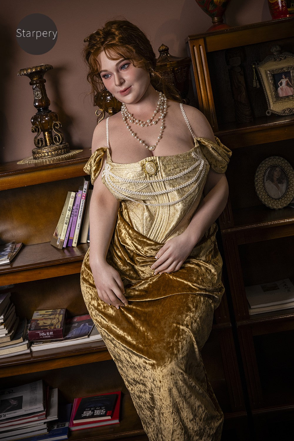 Elfenben sexdukke (Starpery 161 cm H-cup TPE+silikone)