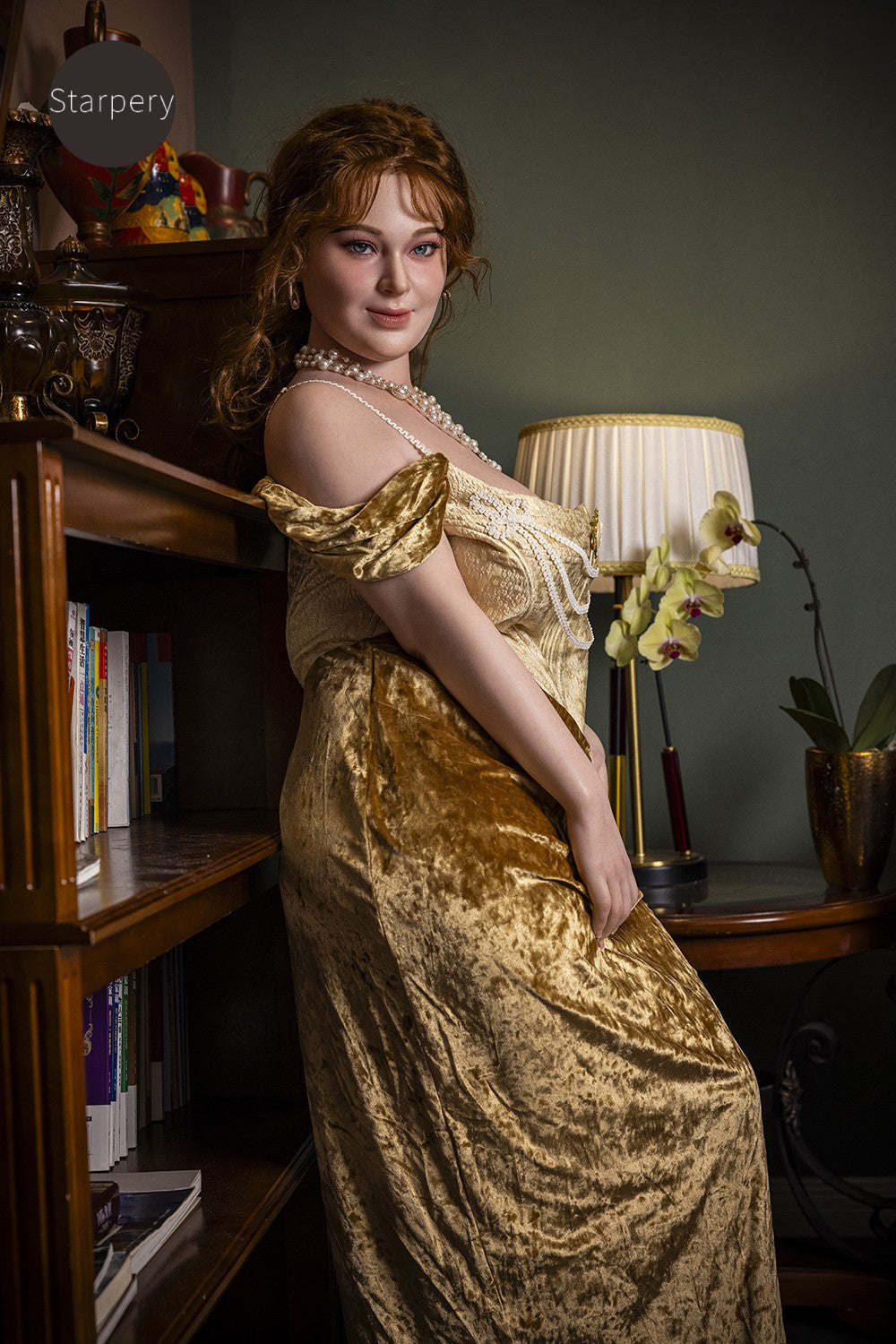 Elfenben sexdukke (Starpery 161 cm H-cup TPE+silikone)