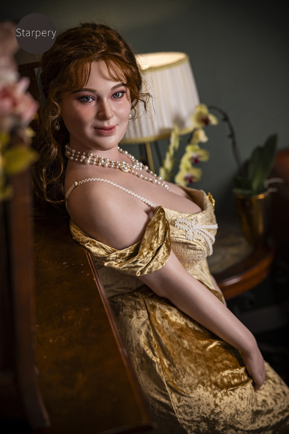 Elfenben sexdukke (Starpery 161 cm H-cup TPE+silikone)