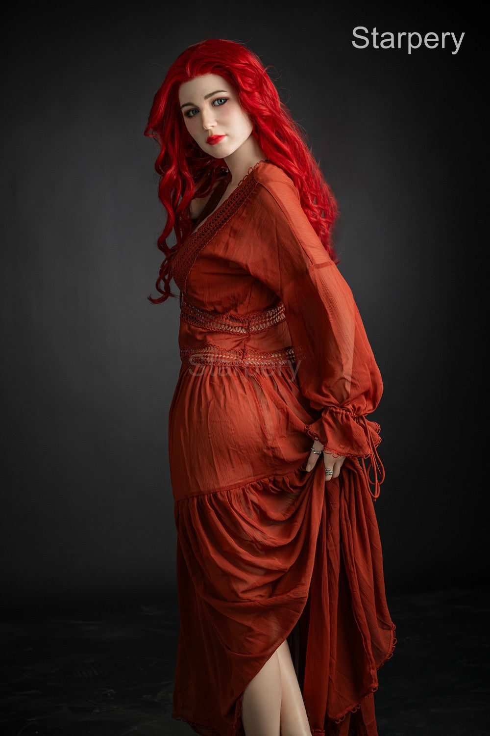 Eva sexdukke (Starpery 171 cm D-cup TPE+silikone)