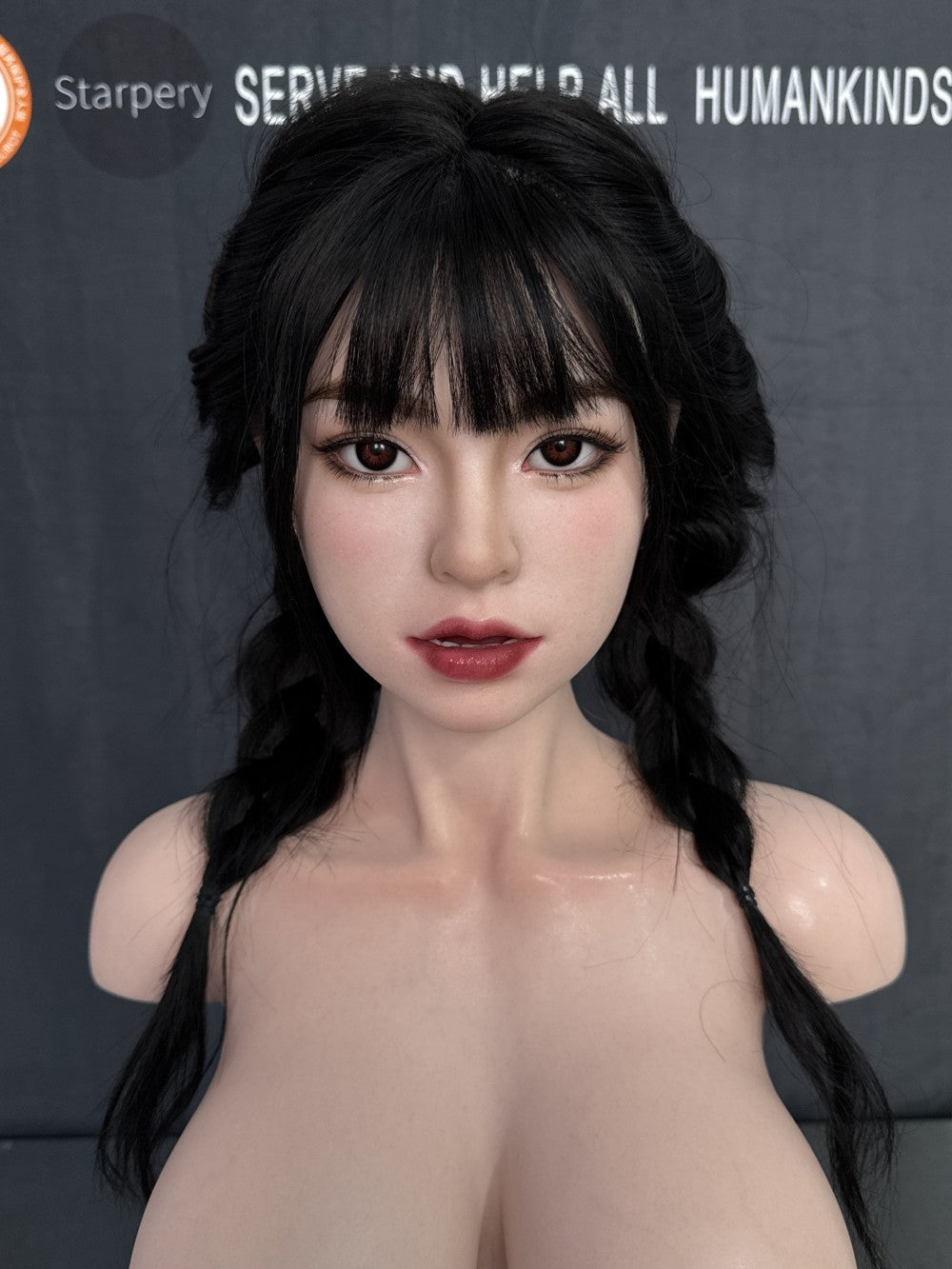 Barbara Torso sexdukke (Starpery 85 cm g-cup silikone)