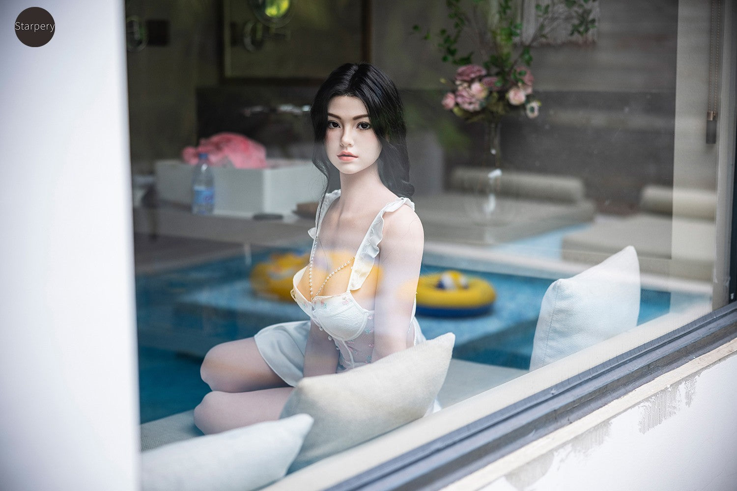 Qingwen sexdukke (Starpery 176 cm c-cup TPE+silikone)