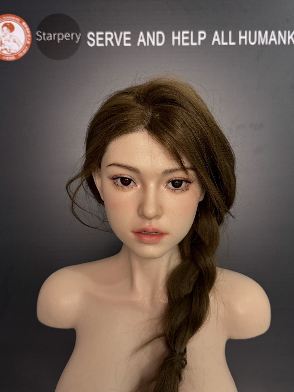 Qingwen Torso sexdukke (Starpery 85 cm g-cup silikone)