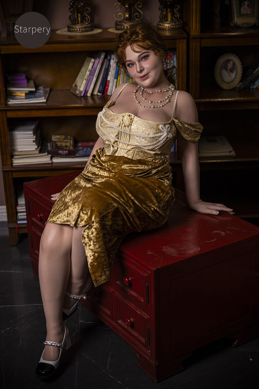 Elfenben sexdukke (Starpery 161 cm H-cup TPE+silikone)