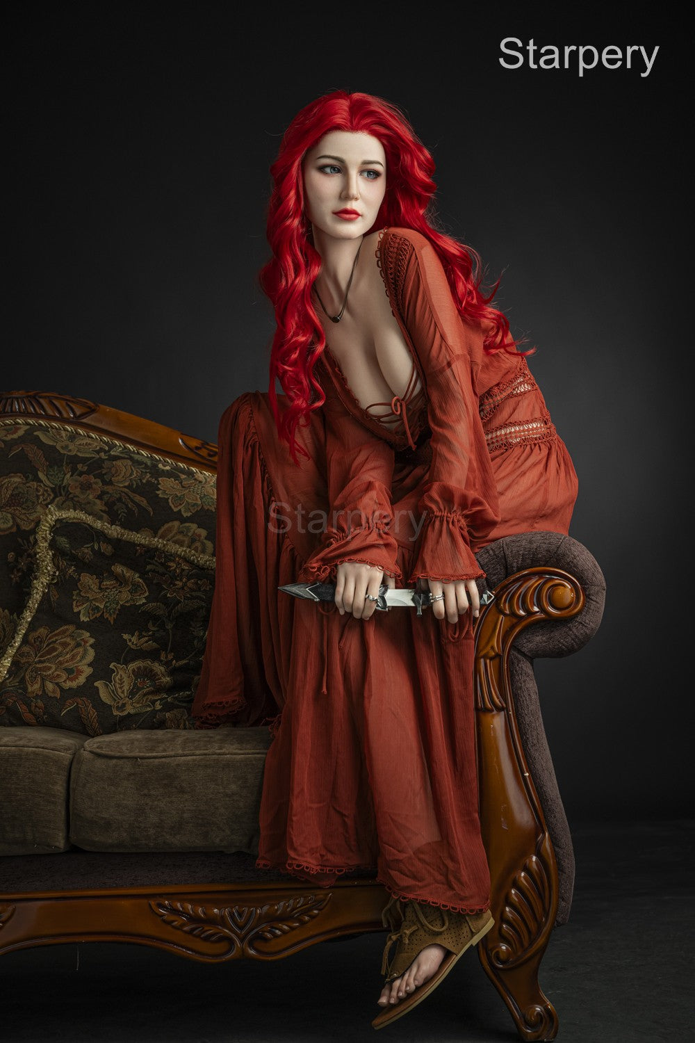 Eva sexdukke (Starpery 171 cm D-cup TPE+silikone)