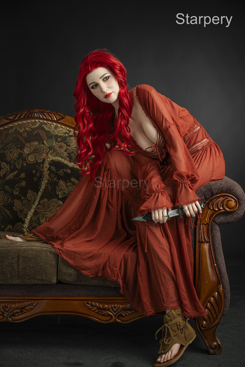 Eva sexdukke (Starpery 171 cm D-cup TPE+silikone)