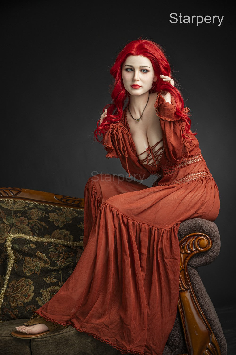 Eva sexdukke (Starpery 171 cm D-cup TPE+silikone)