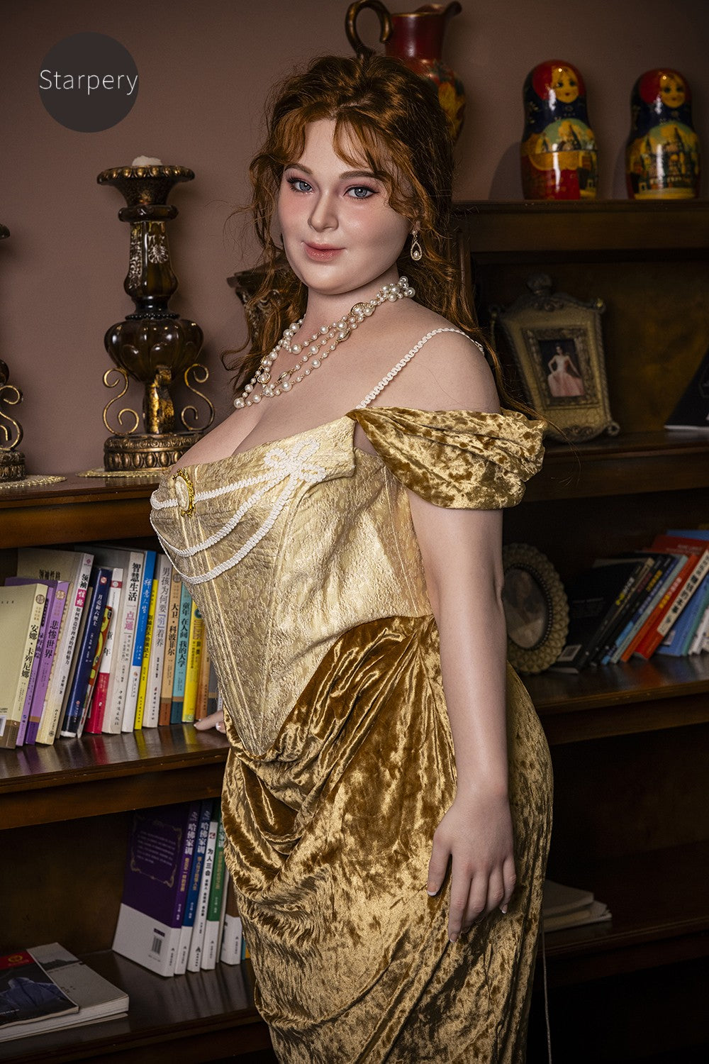 Elfenben sexdukke (Starpery 161 cm H-cup TPE+silikone)