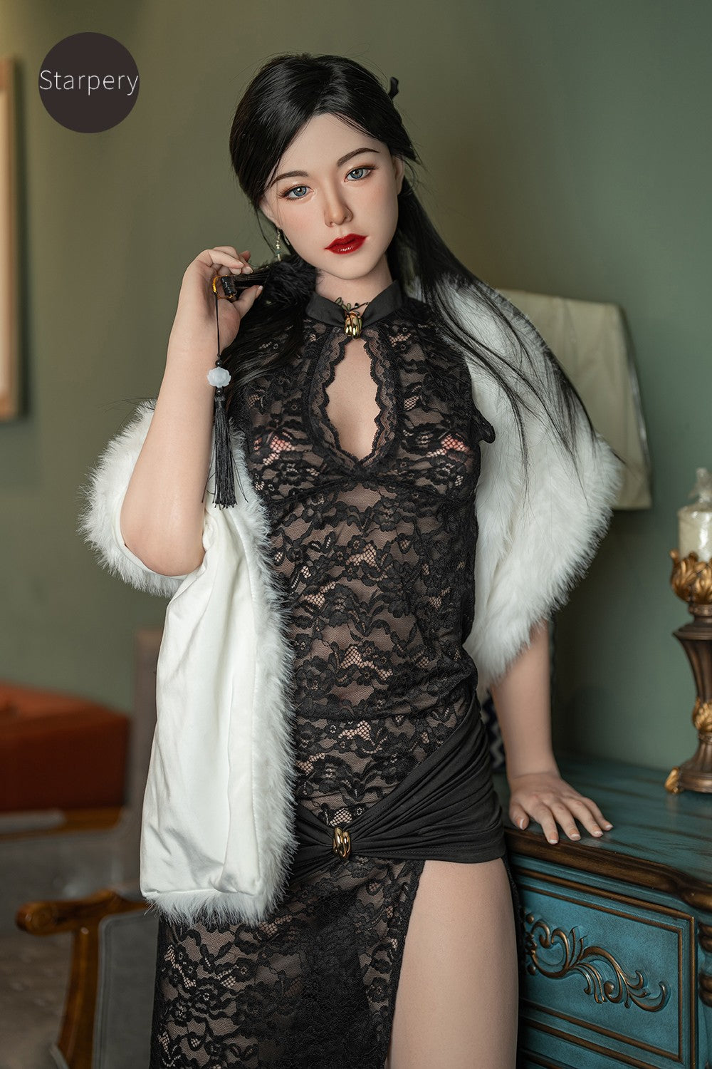 Kelly sexdukke (Starpery 176 cm C-cup TPE+silikone)