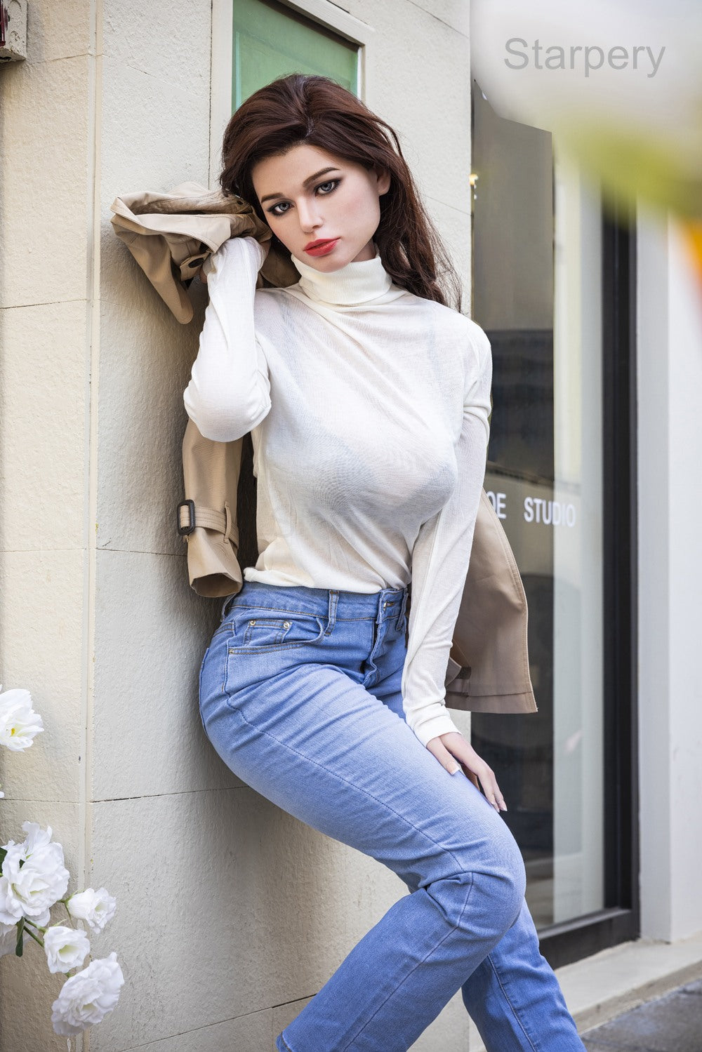 Christina sexdukke (Starpery 171 cm D-cup TPE+silikone)