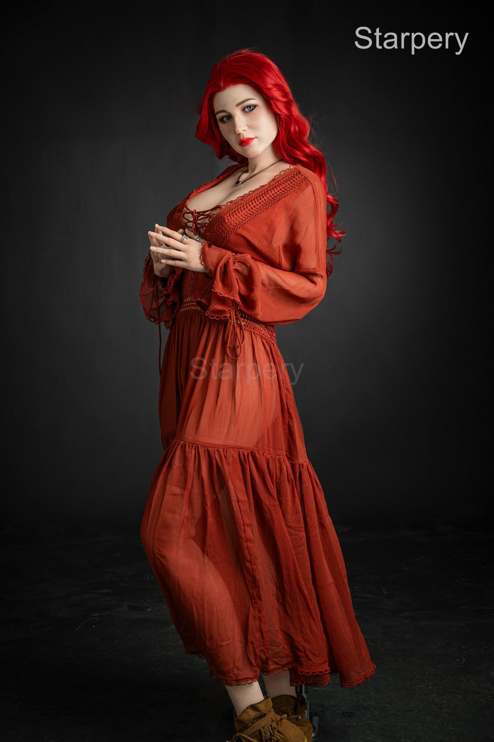 Eva sexdukke (Starpery 171 cm D-cup TPE+silikone)