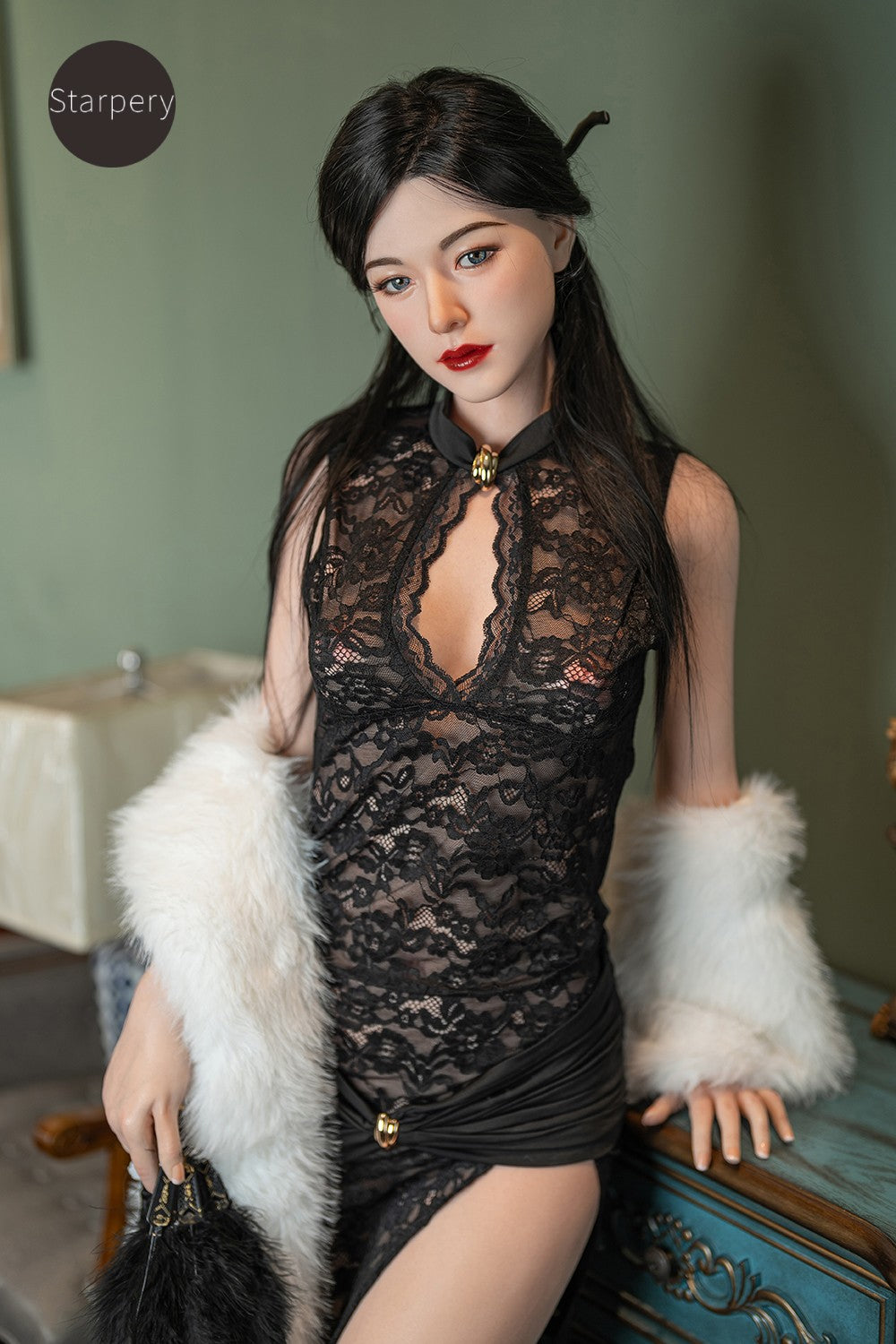 Kelly sexdukke (Starpery 176 cm c-cup TPE+silikone)