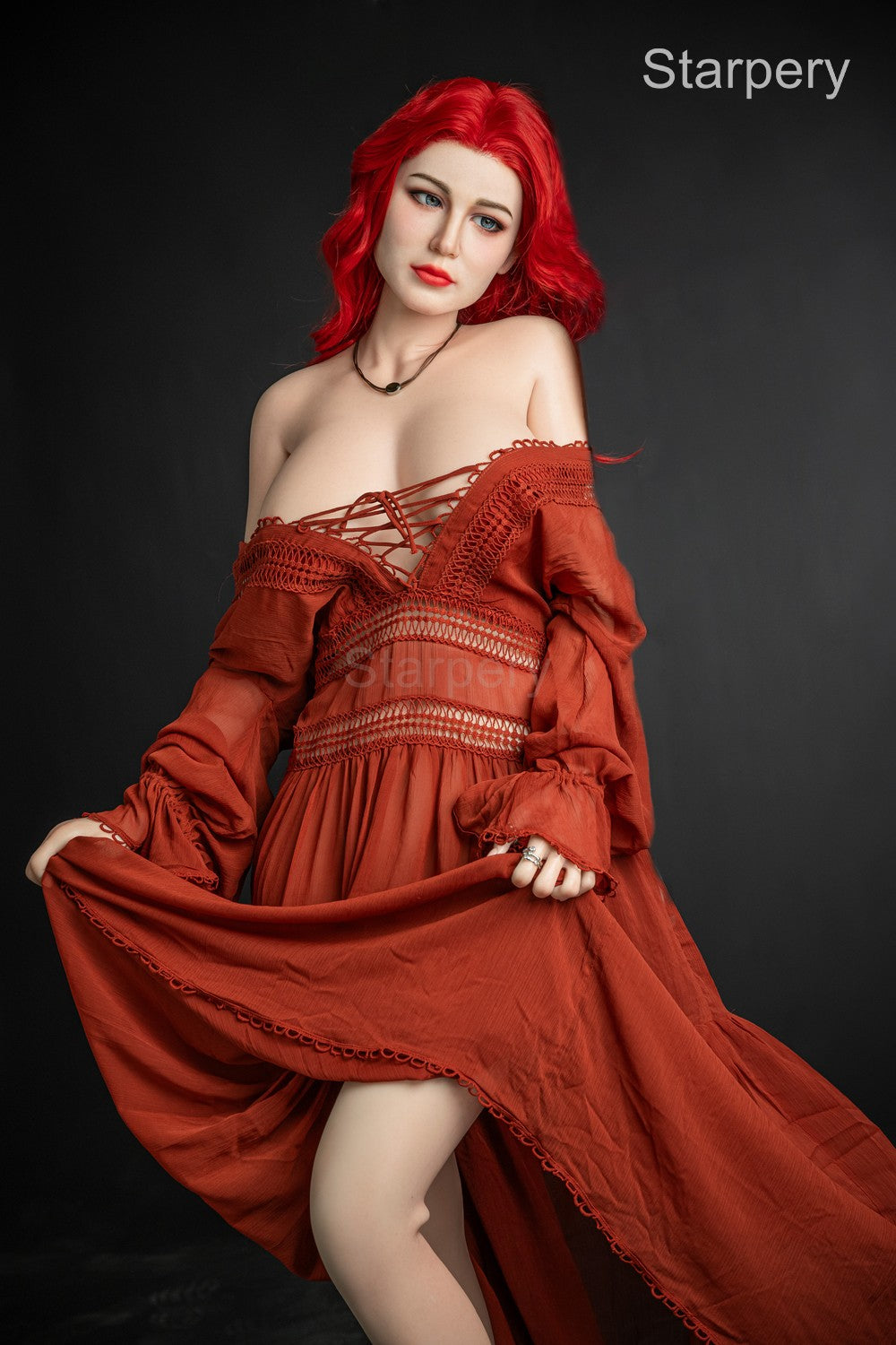 Eva sexdukke (Starpery 171 cm D-cup TPE+silikone)