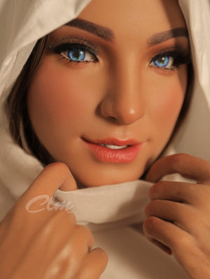 Mouna Sex Doll (Climax Doll Ultra 159 cm e-kop silikone)