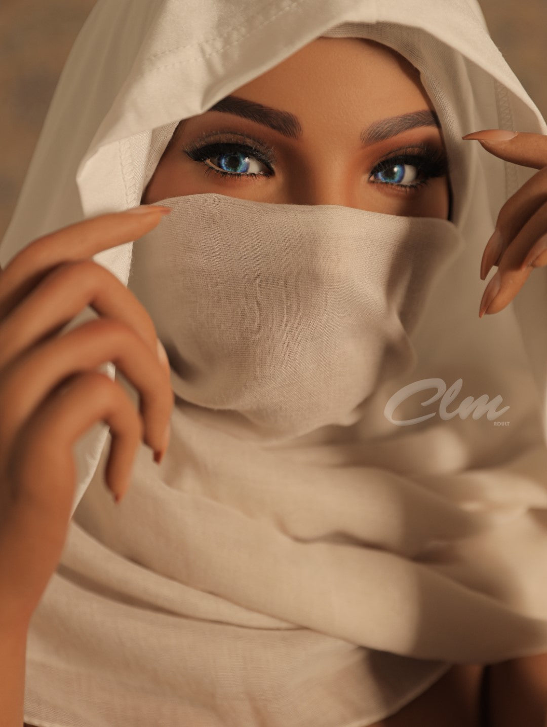 Mouna sexdukke (Climax Doll Ultra 159 cm e-cup silikone)