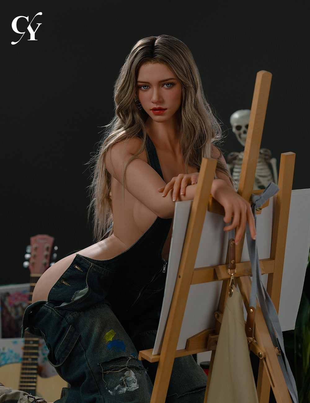 Polly sexdukke (TOP CYDOLL 176 cm E-cup TPE+silikone)