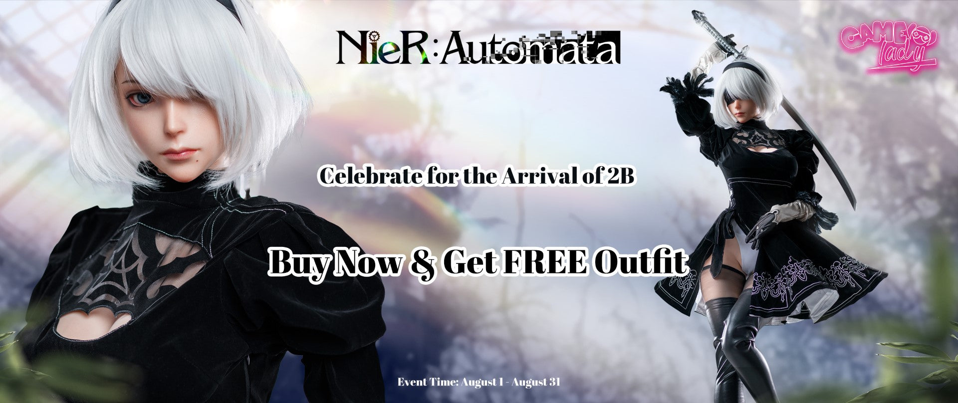 Yorha 2b sexdukke (Game Lady 171 cm ecup No.18 silikone)