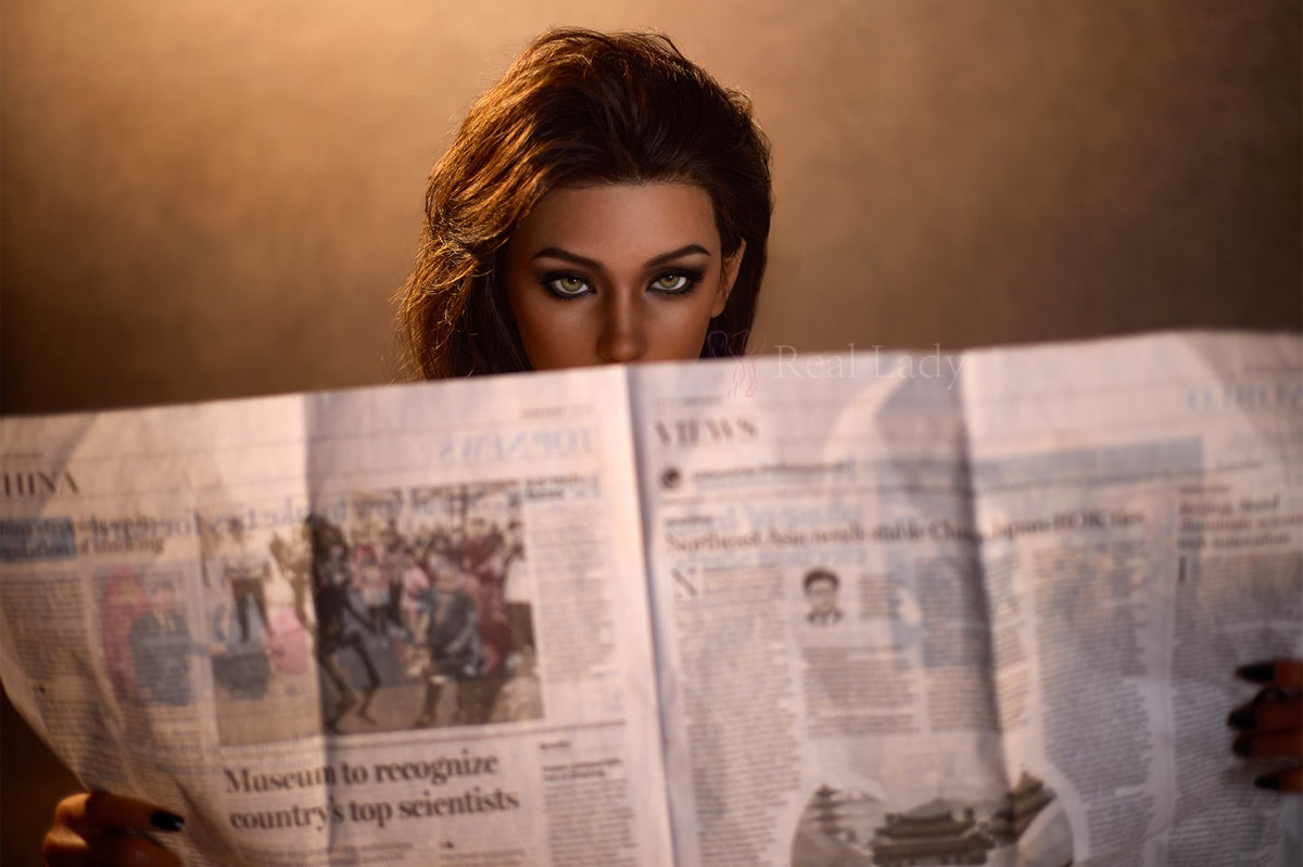 Lena sexdukke (Real Lady 150 cm F-cup R8 silikone)