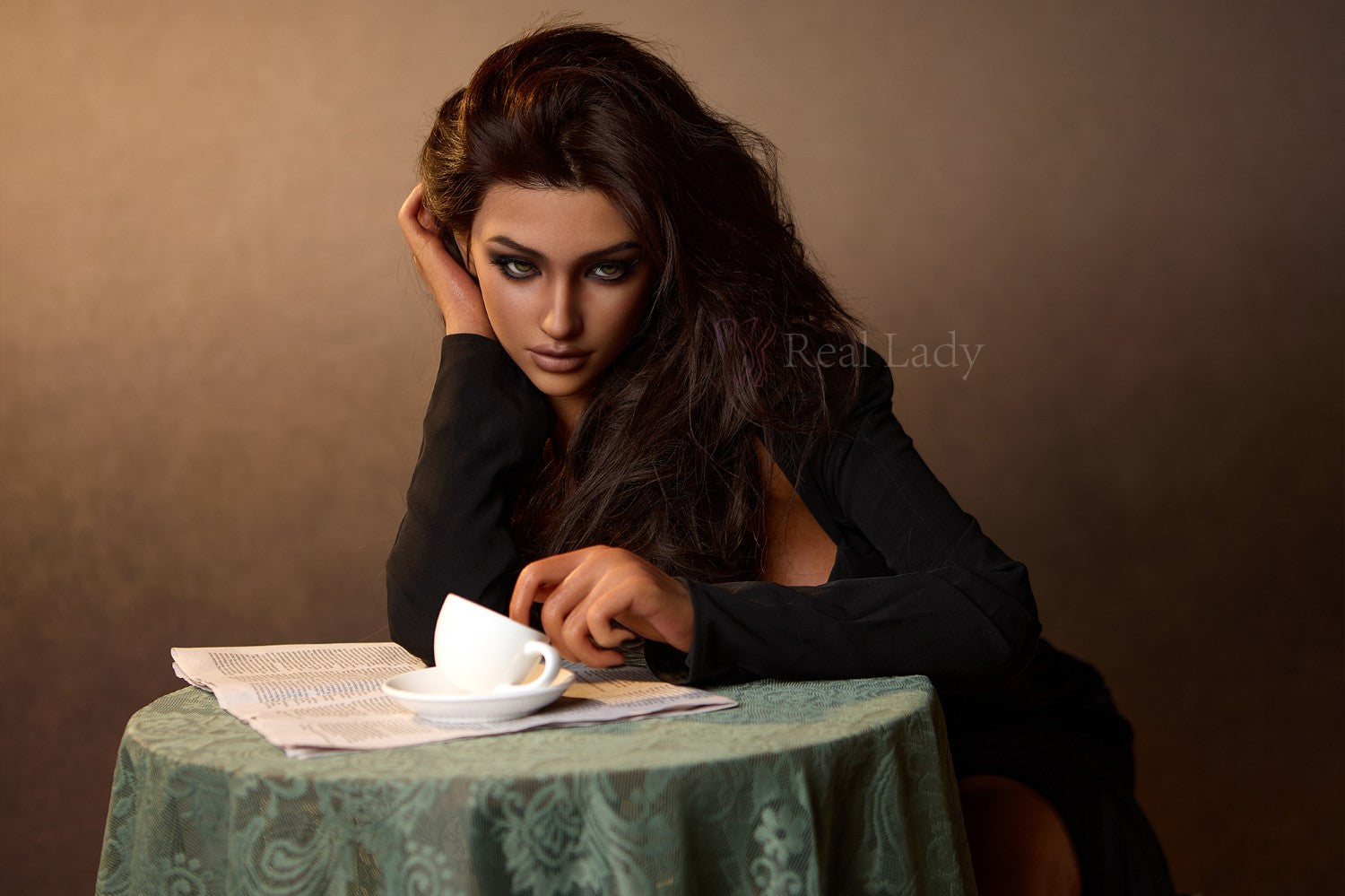 Lena sexdukke (Real Lady 150 cm F-cup R8 silikone)